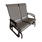 Dura Housewares - planeur double Lancaster - noir-Conception à double assise pour un confort accru