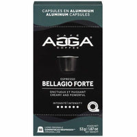 Capsules Bellagio Forte compatibles Nespresso - Noir - Paquet de 10-Capsule - Bellagio Forte - Kosher - 10 / Boîte