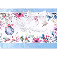 Rosedale Gold - Cartes de souhaits Noël Gold 5-1/2 po x 8 po / Enveloppes - paquet de 6-Cartes de souhaits qualité boutique