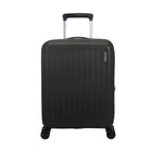 American Tourister - 19 po Rejoy Valise de Cabine Spinner - noir réel-Les roues jumelées Spinner facilitent la navigation dans les allées étroites des avions, ainsi que sur une variété de surfaces