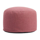 Zuo - Aruz Pouf - Rouge-Tissu d’extérieur durable conçu pour résister aux éléments