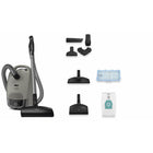 Miele - Aspirateur-traîneau Guard S1 Electro - Gris-Performance de filtration exceptionnelle - Le système de filtration avancé retient 99,99 % des particules de poussière aussi petites que 0,4 µm.