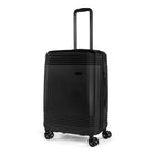 Bugatti -  Nashville - Bagage d'enregistrement rigide de 25 -6 po - Noir-Poignée télescopique