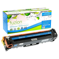 fuzion - HP 131A (CF211A) Cartouche De Toner Compatible - Rendement Standard - Cyan-Couleur d'encre: Cyan