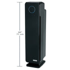 GermGuardian – Système de purification d'air AC5350BCA Elite HEPA, noir-Assemblage simple sans outils