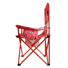 Danawares - chaise de camping adulte avec sac isotherme - Minnie Mouse-Poches de rangement supplémentaires : La chaise est également équipée de poches de rangement pour garder des petits objets tels que votre téléphone, vos clés, de la crème solaire ou d'autres essentiels à portée de main