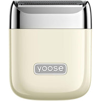 Yoose - Rasoir électrique portable rotatif Nano - Blanc-Conception compacte et portative : Format de poche et léger, il se glisse facilement dans un sac à main ou un sac de voyage pour une utilisation n'importe où