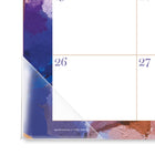 Cambridge - Sous-main standard Susan 2026-2027 - 22 po x 17 po - bilingue-Le papier de haute qualité présente une résistance supérieure aux bavures d'encre