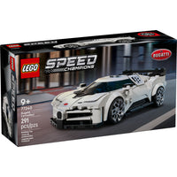 LEGO - Speed Champions L’hypervoiture sport Bugatti Centodieci-Voiture Bugatti pour enfants - L’hypervoiture sport Bugatti Centodieci LEGO Speed Champions pour garçons et filles de 9 ans et plus permet aux amateurs de voitures de sport de construire, d’exposer et de faire la course
