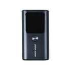 LOGiiX Piston Power 10 000mAh 30W - Bleu nuit-Ports USB-A et USB-C supplémentaires pour charger jusqu'à 3 appareils simultanément.