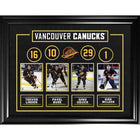 Vancouver Canucks Alumni Player Best of the Best collage - Impression encadree - 36" x 28"-Qualité supérieure - print framed