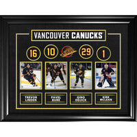 Vancouver Canucks Alumni Player Best of the Best collage - Impression encadree - 36" x 28"-Qualité supérieure - print framed