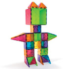 MAGNA-TILES Ensemble De Construction Magnetic Classique De 100 Pièces-Toujours Compatible: Toutes les pièces sont compatibles et complémentaires avec tous les autres ensembles MAGNA-TILES