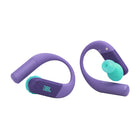 JBL - Endurance Peak 4 Écouteurs de sport sans fil avec réduction de bruit - Violet-IP68 : résistance à l’eau et à la poussière