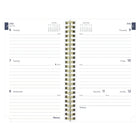 Blueline - Agenda Scolaire Hebdomadaire/Mensuel - 8 po H x 5 po l - Motif Nautique - Anglais-Planificateur mensuel au début de chaque mois