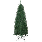 HOMCOM - Arbre de Noël artificiel 6pi - arbre de Noël avec 583 branches - vert-Feuilles ignifuges pour donner un aspect plein et luxuriant à l'arbre 