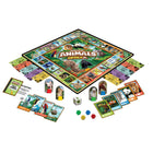 Masterpieces Puzzle Company - World of Animals Opoly Junior jeu de plateau-5