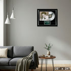 Elvis Presley Concert Cover with Silver Vinyl - Impression encadree - 28" x 24"-Prêt à accrocher - livré entièrement assemblé