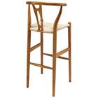 Modway - Amish Tabouret de bar - Noyer-Construction solide