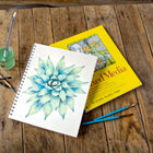 Blocs pour supports mixtes Strathmore, série 300, 9 po x 12 po, 40 feuilles-Reliure à spirale