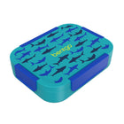 Bentgo - Boîte à lunch étanche Snap & Go pour enfants - Requin- Mettez en valeur la personnalité de votre enfant et rendez les repas plus amusants grâce à des imprimés colorés uniques et des couleurs unies assorties à notre sac à lunch, notre bouteille d’eau, notre ensemble de couverts et notre sac à dos Bentgo Kids.