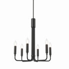 Modway - Rekindle 6-Lumière Lustre - Noir-Ajustable en hauteur