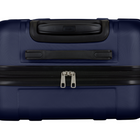 Bugatti - Valise d'enregistrement rigide 30 po de la collection Madrid - Bleu Marine-Poignée latérale renforcée