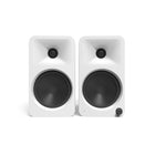 Kanto - Haut-parleurs de référence amplifiés 140 W avec entrées USB-C, RCA et Bluetooth 5.0 - Blanc mat, Paquet de 2-Tweeters à dôme en soie de 3/4 po