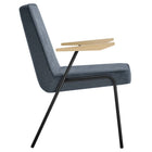 Modway - Vista Fauteuil à manger - Laguna-Glissières de plancher sans marquage