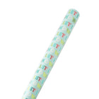  JAM PAPER - Papier cadeau de Noël - 76 cm x 76 cm - Bleu clair « Let it Snow »-Notre élégant papier cadeau est fabriqué à partir de papier de haute qualité et présente des couleurs et des motifs éclatants