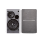 Edifier - R1280DB Enceintes de bibliothèque alimentées Bluetooth au design classique et au son moderne - Blanc-Réglez le volume et basculez les entrées du bout des doigts à partir de la télécommande. Contrôle des graves et des aigus situé sur le côté du haut-parleur principal