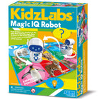 4M - Robot Kidzlabs IQ magique-Regardez avec émerveillement le robot Magic IQ tourner jusqu'à la bonne réponse - apprendre n'a jamais été aussi amusant !