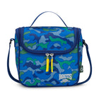 Roots - Sac Repas Isotherme - 5L - Bleu camouflage-Rangement intelligent : comprend un compartiment principal à fermeture éclair et une poche intérieure en filet pour garder les articles bien organisés