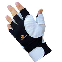 IMPACTO® BG475 Petit Paire Gant Air Glove® Antivibrations, demi-doigts, Vessie à Air paume/doigts/pouce-1