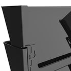 Storex - Classeurs muraux incassables Lettre - Noir-Sans PVC et BPA 