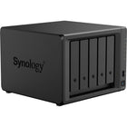 Synology - DS1525+ Serveur NAS DiskStation 5 baies - AMD Ryzen V1500B - 8 Go de RAM-Sauvegardez plusieurs terminaux, gérez 40 caméras IP ou synchronisez et partagez en toute sécurité des fichiers entre les sites