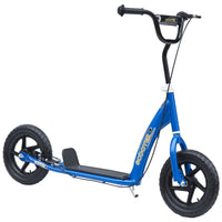 HOMCOM - Trottinette pro acrobatique réglable pour enfants, vélo de rue, à chevaucher - bleu-Aidez votre enfant à améliorer son équilibre et à renforcer sa force