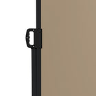 Outsunny - Store latéral rétractable - 13 pi x 5 pi - kaki-Fixez un côté au mur et l'autre sur du béton, un sol en ciment ou une terrasse en bois pour une meilleure stabilité