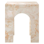 Modway - Valen Carré intérieur - Terrasse extérieure Béton voûté Table d’appoint - Honey Onyx-7