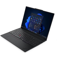 Lenovo - ThinkPad E16 Gen 3 portable 16 po - Intel Core 7 240H - SSD 512 Go - 16 Go de RAM - Windows 11 Pro - Noir-Processeur : Intel Core 7 240H, 10C (6P + 4E) / 16T, P-core 2,5 / 5,2 GHz, E-core 1,8 / 4,0 GHz, 24 Mo