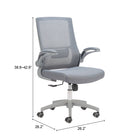 Zuo - Pater Chaise de bureau - Gris-8