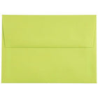 JAM Paper - Enveloppes d'invitation colorées A7 - 5 1/4 x 7 1/4 - vert lime ultra - 100/paquet-Caractéristiques de l'enveloppe : Fermeture en gomme à rabat droit, finition en papier lisse de haute qualité