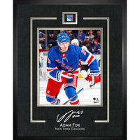 Adam Fox 16x20 Replica Signature Frame Rangers - Impression encadree - 16" x 20"-Qualité supérieure - virtual frames