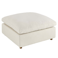 Modway - Commix Duvet Rempli Trop Rempli Ottoman - Beige clair-Ottoman moderne contemporain