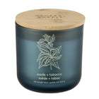 General Supply Goods + Co - Bougie - 12 oz - tabac/ambre-Un mélange luxueux de suède doux et de tabac fumé