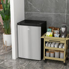 HOMCOM - congélateur vertical compact - 3 pi3 - argent-Température réglable sur 3 niveaux de -14,5°C à -23°C (-9,4℉ à -5,9℉)