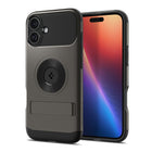 Spigen - Slim Armor MagFit pour iPhone 16 - Bronze a Canon-Le MagFit est un écosystème magnétique qui couvre tous les aspects de MagSafe