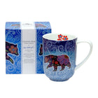 Oscardo - Tasse porcelaine « Ours Céleste » de Kim McDonough - 485 ml-Passe au micro-ondes et au lave-vaisselle - Conçu pour une utilisation quotidienne pratique et un nettoyage sans effort