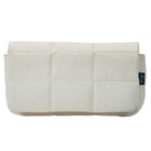 General Supply Goods + Co - Pochette matelassée - Crème-Mesure 8,66 po l x 4,33 po H x 1,97 po P (22 x 11 x 5 cm).