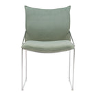 Zuo - Pola Chaise de salle à manger - Vert - Ensemble de 2-Polyester doux et chaleureux